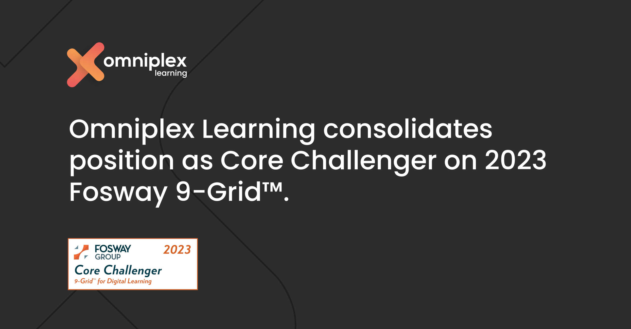 Press release image for 2023 Fosway 9-Grid